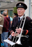 Getting ready for the parade. Photograph: Columba O'Hare/ Newry.ie - Twelfth Newry 2018