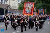 Hunter Moore band on parade in Newry. Photograph: Columba O'Hare/ Newry.ie - Twelfth Newry 2018