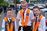 On parade in Newry for the start of the 2019 Twelfth celebrations. Photograph: Columba O'Hare/ Newry.ie - The Twelfth Newry 2019