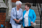 Watching the start of the 2019 Twelfth celebrations at the Newry Parade. Photograph: Columba O'Hare/ Newry.ie - The Twelfth Newry 2019