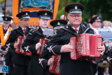 On parade in Newry for the start of the 2019 Twelfth celebrations. Photograph: Columba O'Hare/ Newry.ie - The Twelfth Newry 2019