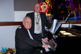 John Dalzell pictured with Cllr Charlie Casey, Chairman, Newry, Mourne and Down Council at a Christmas Concert at Newry Town Hall to commemorate 30 years of Southern Area Hospice in Newry. Photograph: Columba O'Hare/ Newry.ie - John Dalzell Christmas Hospice Concert 2019
