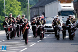 Pictured at the 12 July Parade in Newry as the marchers made their way to  the Co Down Twelfth in Banbridge via Newry Bus Statiion. Photograph: Columba O'Hare - 12 July Newry 2017