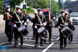 Pictured at the 12 July Parade in Newry as the marchers made their way to  the Co Down Twelfth in Banbridge via Newry Bus Statiion. Photograph: Columba O'Hare - 12 July Newry 2017
