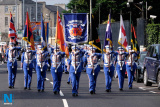 Pictured at the 12 July Parade in Newry as the marchers made their way to  the Co Down Twelfth in Banbridge via Newry Bus Statiion. Photograph: Columba O'Hare - 12 July Newry 2017