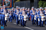 Pictured at the 12 July Parade in Newry as the marchers made their way to  the Co Down Twelfth in Banbridge via Newry Bus Statiion. Photograph: Columba O'Hare - 12 July Newry 2017