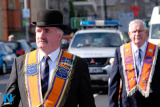 Pictured at the 12 July Parade in Newry as the marchers made their way to  the Co Down Twelfth in Banbridge via Newry Bus Statiion. Photograph: Columba O'Hare - 12 July Newry 2017