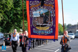 Pictured at the 12 July Parade in Newry as the marchers made their way to  the Co Down Twelfth in Banbridge via Newry Bus Statiion. Photograph: Columba O'Hare - 12 July Newry 2017