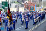 Pictured at the 12 July Parade in Newry as the marchers made their way to  the Co Down Twelfth in Banbridge via Newry Bus Statiion. Photograph: Columba O'Hare - 12 July Newry 2017