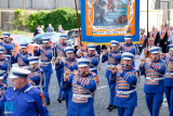 Pictured at the 12 July Parade in Newry as the marchers made their way to  the Co Down Twelfth in Banbridge via Newry Bus Statiion. Photograph: Columba O'Hare - 12 July Newry 2017