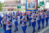 Pictured at the 12 July Parade in Newry as the marchers made their way to  the Co Down Twelfth in Banbridge via Newry Bus Statiion. Photograph: Columba O'Hare - 12 July Newry 2017