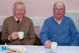 Enjoying the Newry Agricultural Show, Big Ulster Fry, Breakfast at Jerrettspass Village Hall. Photograph: Columba O'Hare/ Newry.ie - Newry Agricultural Show Big Ulster Fry Breakfast