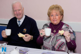 Enjoying the Newry Agricultural Show, Big Ulster Fry, Breakfast at Jerrettspass Village Hall. Photograph: Columba O'Hare/ Newry.ie - Newry Agricultural Show Big Ulster Fry Breakfast