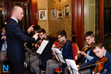 Performing at the Newry Chamber of Commerce Christmas Charity Lunch. Photograph: Columba O'Hare - Newry Chamber of Commerce Christmas Charity Dinner 2017