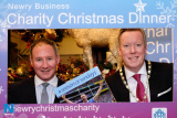 Jim Gavin, Dublin Manager, guest speaker at the Newry Chamber of Commerce Christmas Charity Lunch with Paul Convery, President, Newry Chamber. Photograph: Columba O'Hare - Newry Chamber of Commerce Christmas Charity Dinner 2017