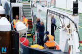 Pictured at the launch day of the Scenic Carlingford Ferry at Greenore. Photograph: Columba O'Hare - Scenic Carlingford Ferry Maiden Voyage 21 July 2017