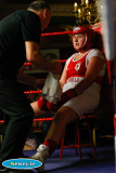 Caroline Connolly, Mourne G-G competed in the Super Heavyweight 81+kg at the Ulster Elite Boxing Championship Finals in Bellinis, Newry. Photograph: Columba O'Hare - Ulster Elite Boxing Final November 2015
