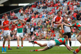 Niall Rowland attempts a score at Croke Park. - All Ireland Minor Football Final 2009 Armagh v Mayo