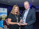 Newry Chamber president Julie Gibbons made a special presentation to Newry Credit Union Chief Executive, Brendan Jackson, in recognition of the credit union&rsquo;s 60 years&rsquo; service to the local community during Friday&rsquo;s Newry Chamber President&rsquo;s Lunch held in the Canal Court Hotel, Newry.
 - Newry Chamber President's Banquet
