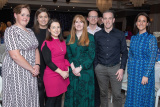 Marie Farrell and Louise Coffey of KPMG with guests Jarlath Farrell, Dermot Mackin, R&oacute;s Ni Dhubhain, Elaine Fegan and Aveen Connolly, who attended Friday&rsquo;s event in the Canal Court Hotel. - Newry Chamber President's Banquet