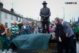 Unveiling the statue to Willie Maley in Newry.  Photograph: Columba O'Hare/ Newry.ie - Willie Maley Commemorations Newry