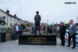 Pictured at the unveiling of the statue to Willie Maley in Newry.  Photograph: Columba O'Hare/ Newry.ie - Willie Maley Commemorations Newry