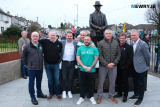 Pictured at the unveiling of the statue to Willie Maley in Newry.  Photograph: Columba O'Hare/ Newry.ie - Willie Maley Commemorations Newry