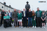 Pictured at the unveiling of the statue to Willie Maley in Newry.  Photograph: Columba O'Hare/ Newry.ie - Willie Maley Commemorations Newry