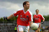 Armagh's, Paul McGrane looks for the point at Sundays game against Limerick. Photo: Columba O'Hare - Armagh v Limerick July 2003