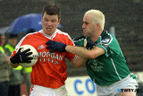 Armagh's, Ronan Clarke keeps his cool against Limerick at Roscommon. Photo: Columba O'Hare - Armagh v Limerick July 2003
