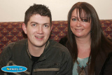 Mark McCabe and Irene Toner from Newry enjoying the music in Soho Place. - Night out Soho Place Feb 2006