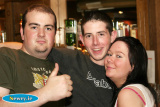Joe Drake, Mark Taggart and Catherine McGuinness from Warrenpoint enjoying the INF Rock night. - Night Out INF Warrenpoint June 2006