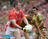 Armagh's Ronan Clarke keeps his cool against Donegal in the Ulster Final on Sunday. - Armagh v Donegal Ulster Final 2006