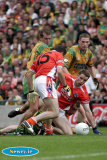 Scrum time for Paul McGrane at the Ulster Final. - Armagh v Donegal Ulster Final 2006
