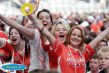 Girls allowed to party - Celebrating Armagh's victory over Donegal in the Ulster Final. - Armagh v Donegal Ulster Final 2006