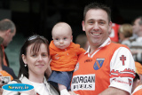 A happy Armagh family celebrates their teams win over Donegal. - Armagh v Donegal Ulster Final 2006