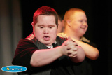 Gary Martin gives it his all at the Stars in Their Eyes Concert in Newry Town Hall. - Stars in Their Eyes Concert 2006