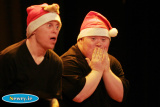 Gary Martin and Kevin Hollywood in full flow at the Stars in Their Eyes Concert organised by the A Team Advocacy Group, The Laurel Centre, Newry and held in Newry Town Hall. - Stars in Their Eyes Concert 2006