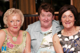 Olivia Carroll, Forkhill and Teresa O'Neill and Marie Rocks from Dromintee catching up on the craic at the Flagstaff Celtic Supporters Club Dinner in the Granvue House Hotel, Omeath. - Flagstaff CSC Dinner, Granvue House Hotel, June 2007