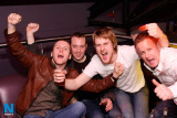 Craig, Tweedie, Symie and Donnie from Portadown. - Night Out The Bank Newry December 2007