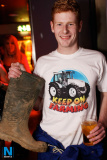 Gary Clarke from Flagstaff gets ready for a days work with KC Hire. - Night Out The Bank Newry December 2007
