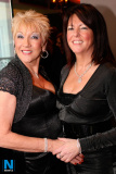 Trisha Pender and Carol Bradley, Newry. - Night Out The Newsroom January 2008