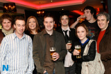 Democrat staff and friends out celebrating Patrick Ryans birthday. - Night Out The Newsroom January 2008