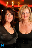 Carol and Sharon Bradley, Newry. - Night Out The Newsroom January 2008
