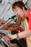 Patricia Daly on the Harp. - Night Out Grounded May 2008