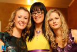 Nicola Doran, Camlough and Kathy Kearney and Angela Doran, Newry. - Night out Brass Monkey September 2008