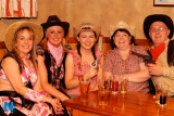 Patricia Tully, Aislinn Murphy, Louise Smith, Mary Smith and Louie Smith, Beleek. - Night Out Tullys Belleeks October 2008