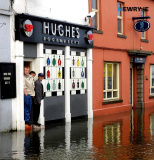 A wet Newry on 1st February 2002. Photograph: Columba O'Hare/ Newry.ie - Floods newry 1 February 2002