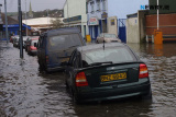 A wet Newry on 1st February 2002. Photograph: Columba O'Hare/ Newry.ie - Floods newry 1 February 2002