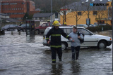 A wet Newry on 1st February 2002. Photograph: Columba O'Hare/ Newry.ie - Floods newry 1 February 2002